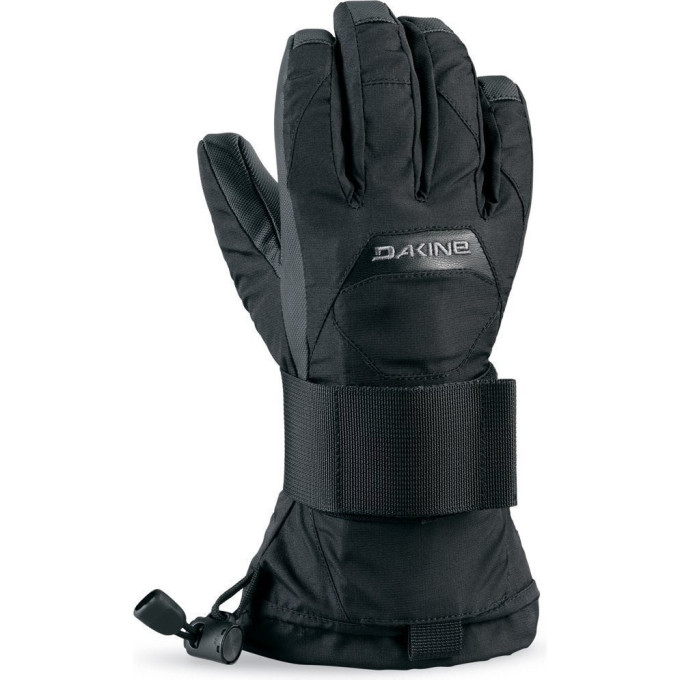 Перчатки детские DAKINE WRISTGUARD GLOVE JR. 004 BLACK Размер K/M 06GL4C (2001550730018)